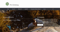 Desktop Screenshot of paclimbing.com