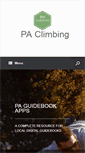 Mobile Screenshot of paclimbing.com